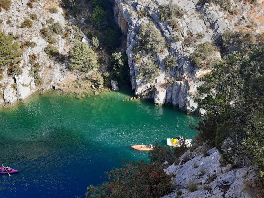 Mazet 55 Gorges Du Verdon Saint-Martin-de-Brômes Exterior foto